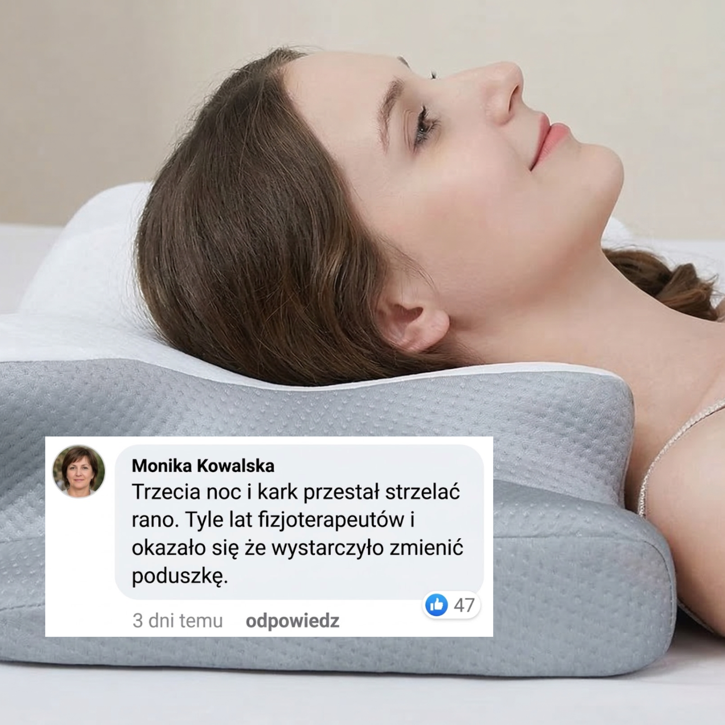 OrtoRest - Poduszka Ortopedyczna Nowej Generacji